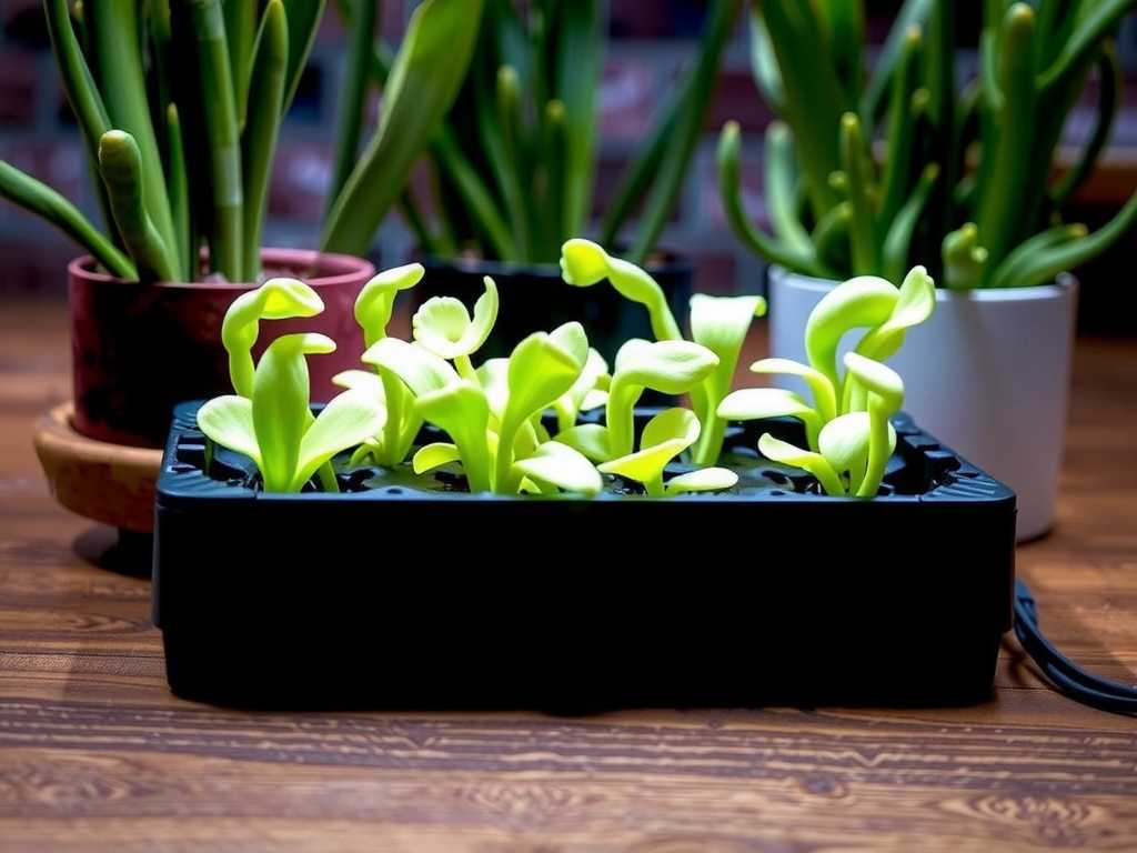 How to Care for Pinguicula with LED Lights: Setup How to Care for Pinguicula with LED Lights: Setup
