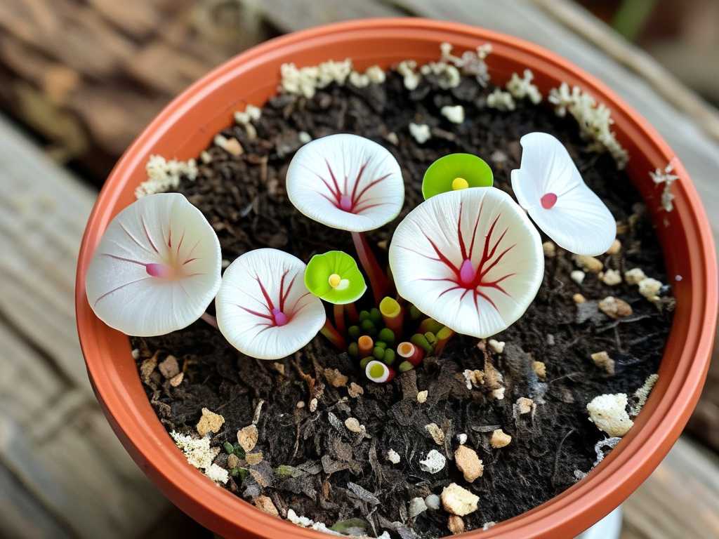How to Care for Pinguicula with White Mold on Soil