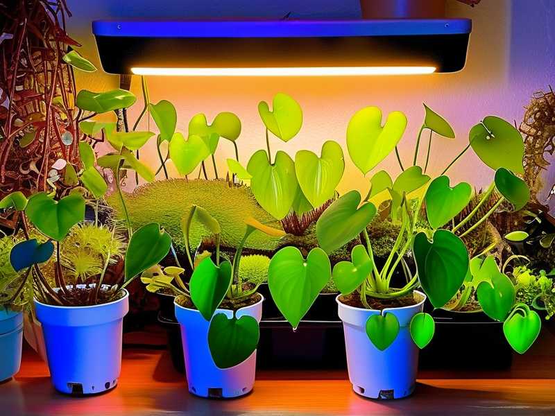 How to Propagate Butterwort: LED Grow Light Setup